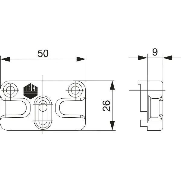 MACO uzávěr iS PVC 12/20-13, KÖMMERLING 88+, +1mm (364697) Finální Výprodej