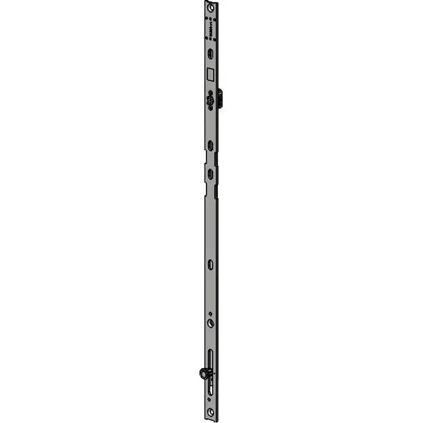WINKHAUS Středový zámek M.500-1, L=500 mm, 1 jistící čep, stříbrný Vrácení Zdarma