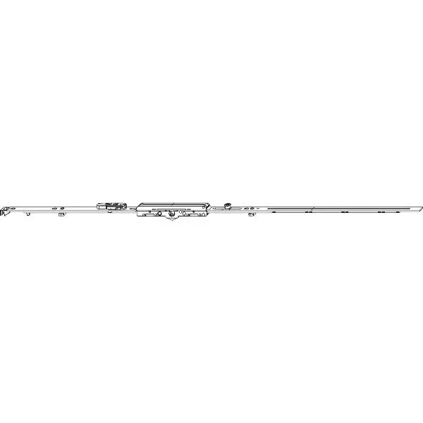 Oblíbený MACO MM OS převodovka fix, DM 6,5 mm, 1iS, FFH 661-840 mm, stříbrná (202207)