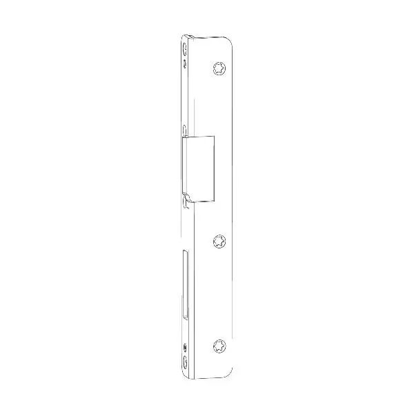 Cenově Výhodný MACO rohový protiplech pro střelku a závoru/E-otvírač, V 13mm, levý (210017)
