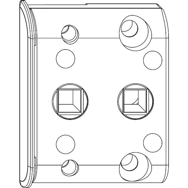 MACO mezipřevodovka bez čtyřhranu,DM -6mm, vůle 12mm, přes.18, 9V,stříbr.(58105) Top Prodej