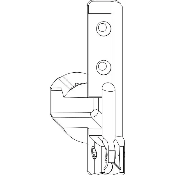 Výhodná Nabídka MACO spodní ložisko TO, 4/18 mm, levé, 130 kg, stříbrné (55238)