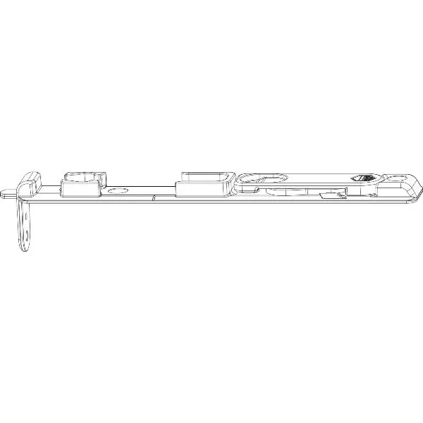 MACO MM hranová zástrč spodní MM-KS, eurodrážka FT 24 mm, 13V, L=170 mm, stří. Akce