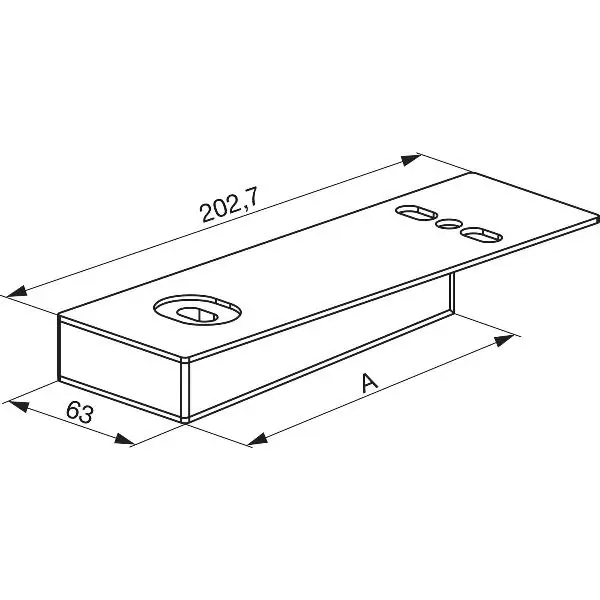 Super Cena GU Thermostep 204 rámová rohová spojovací sada spodní IV88/90/92