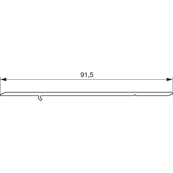 GU Thermostep 204 krok.práh P1950, =2500 mm, hliník stříbrný elox Objednat Nyní