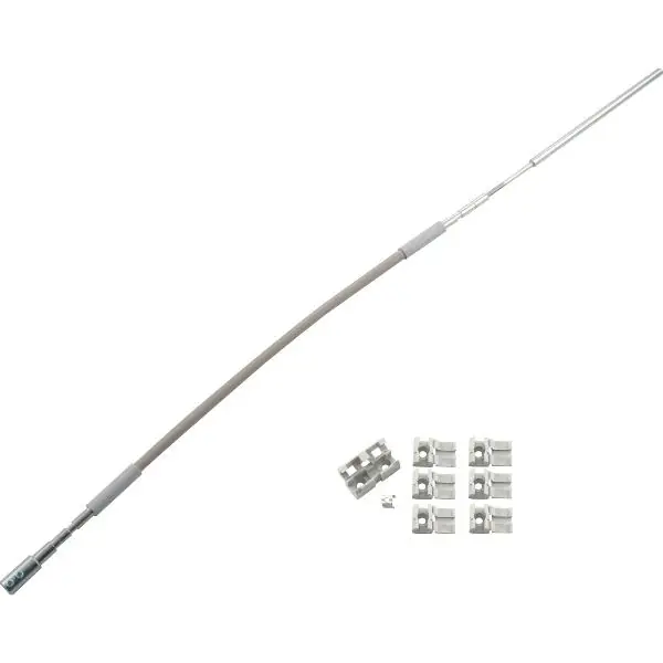Nejprodávanější HAUTAU FL 190 flexibilní převod pro kulatá a oblouková okna, 1000 mm, šedý