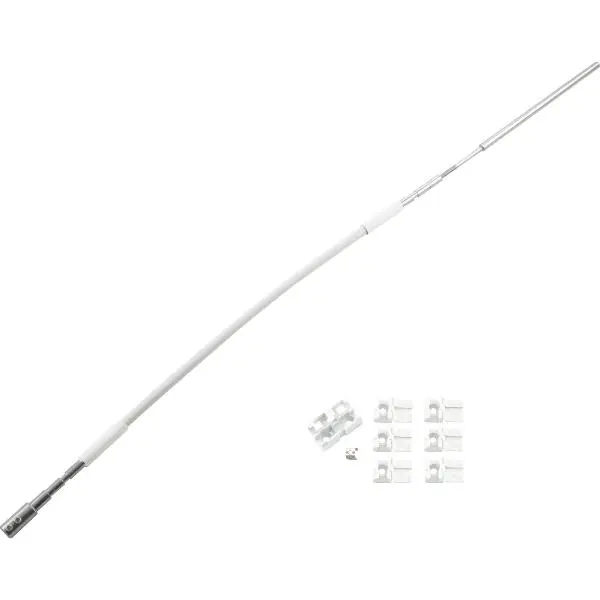 HAUTAU FL 190 flexibilní převod pro kulatá a oblouková okna, 1250 mm, bílý Novinka