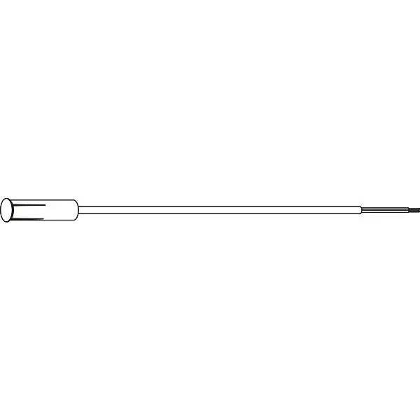 ROTO E-Tec Control Magnetický termostat senzor kulatý kabel 6m bílý Přímo Od Výrobce