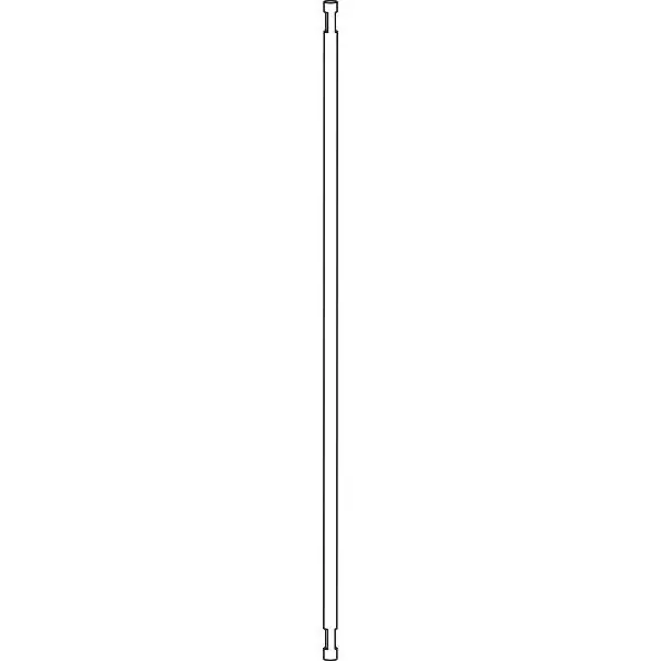 HAUTAU FL 190 výsuvná tyč FL 190 “E” k zavěšení, ø 8 mm, 3000 mm, pozink. ocel Hit Sezóny