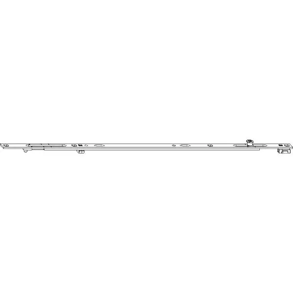 Aktuální MACO MM středový zámek fix 1 iS FFB / FFH, 1281-1500 mm, Tricoat-Evo (232896)