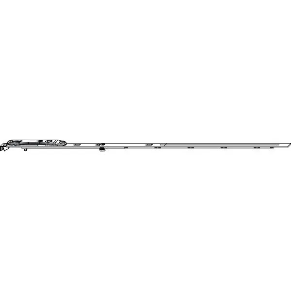 Originální MACO MM štulpová převodovka fix iS montážní drážka FFH 431-660 mm Tricoat-Evo
