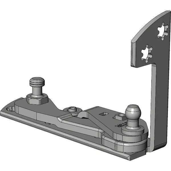 WINKHAUS rohové ložisko N.24-13.RS eurofalc 24 mm, 13V, pravé, stříbrné Zlevněný