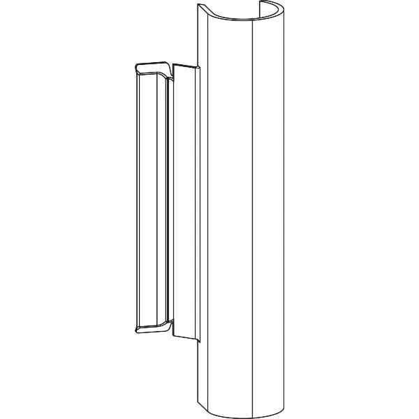 ROTO NX krytka raménka nůžek P záložka PVC R06.2M hl. černá mat Nejlepší Volba