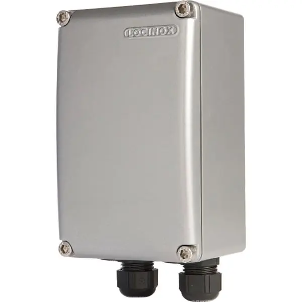 Pouze Dnes Pouzdro transformátoru Powerbox PB-1, IP66, nástavec Quick-Fix, hliník.stříbrná