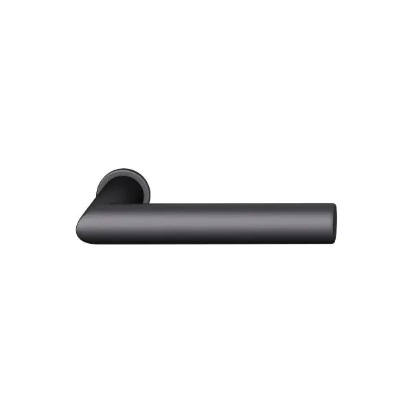 Oblíbený FSB nástrčná klika 15 1076 na mini rozetě, tloušťka 49-58mm, hliník černý
