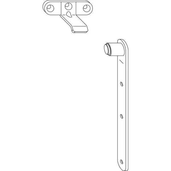 MACO RUSTICO náběh okenic horní pro vzdálenost okenic 0-5 mm, černá (14356) Koupit Online
