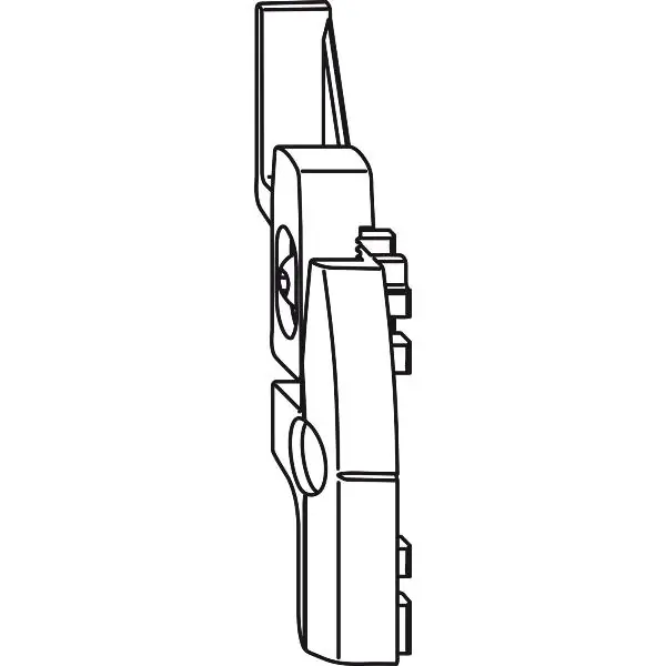 WINKHAUS protiplech SBA.K.161.DFE-TFE.RS pro PVC, pravé, ALUPLAST Ověřený