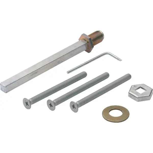 HOPPE upevňovací set pro bezpeč. sady klika-koule, tl. křídla 67-72 mm, pozink Rychlé Dodání