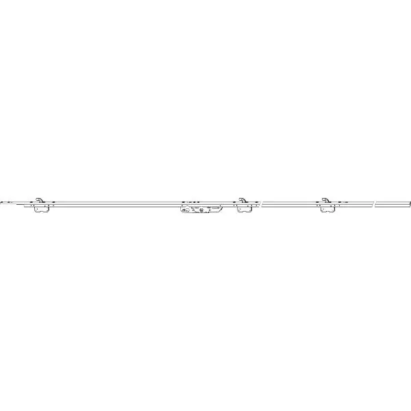 MACO HS převodovka s háky, PZ DM 37,5, FFH 2270-2860mm, alu stříbr.elox (224159) Novinka