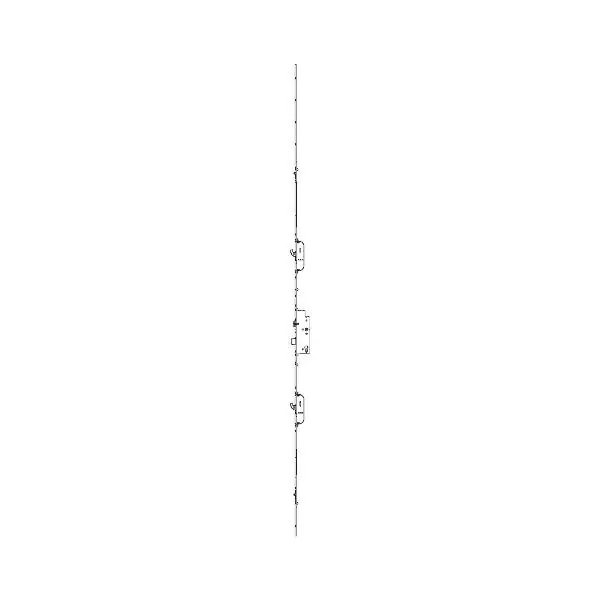 Přímo Od Výrobce MACO vícebodový zámek Z-TS PT-M, 2HO+2iS, PZ92, DM45, 2400x20x3mm (238812)