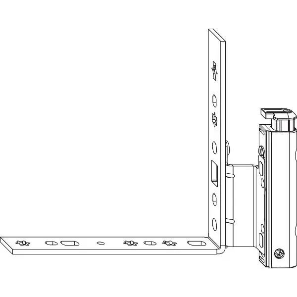 Speciální Cena MACO spodní křídlové ložisko DT130 s ÜV, 12/20-13 mm, pravé, stříbrné (220045)