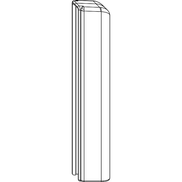 Nejlepší Volba MACO krytka pro křídlový díl spodního ložiska PVC, zlatá gold-look (42094)