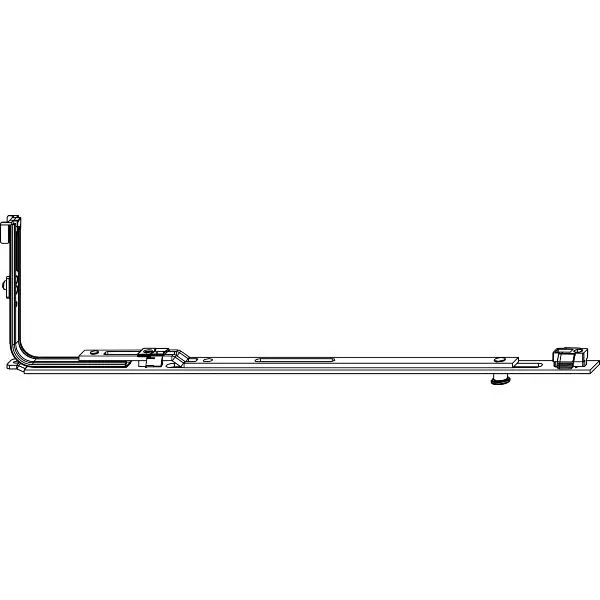 Nejprodávanější MACO MT středová závora velikost 528, 1 iS, FFB/FFH 1051-1300 mm (55335)