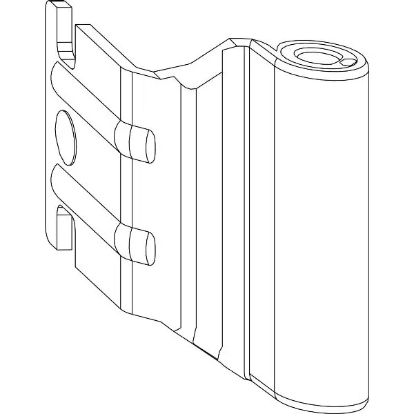 MACO úhelník závěsu AS/PVC 12/18-26 mm, 80 kg, stříbrný (58477) Omezená Nabídka