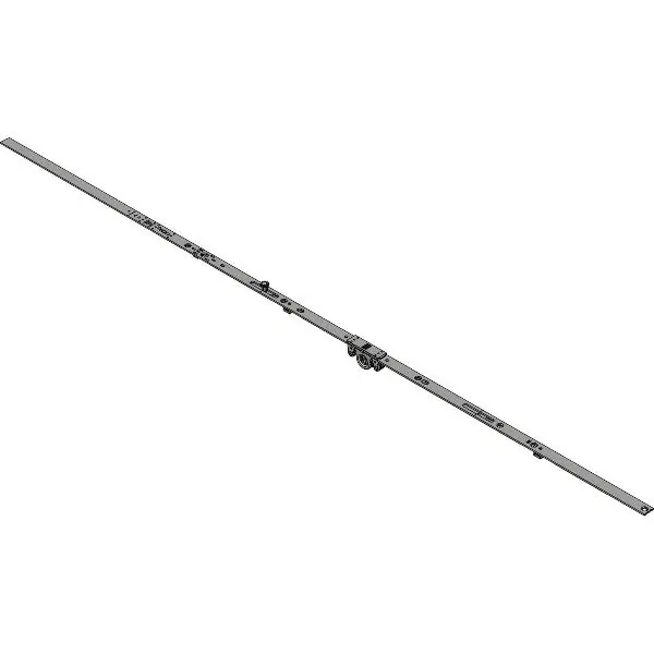Přímo Od Výrobce WINKHAUS převodová lišta konstant GAK.1325-1,DM 15,5mm,FFH 1075-1325,stříbrná