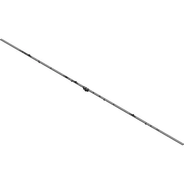 Akční Cena WINKHAUS převodová lišta stř GAM.2300-3,DM 15,5mm,FFH 1800-2300,stříbrná