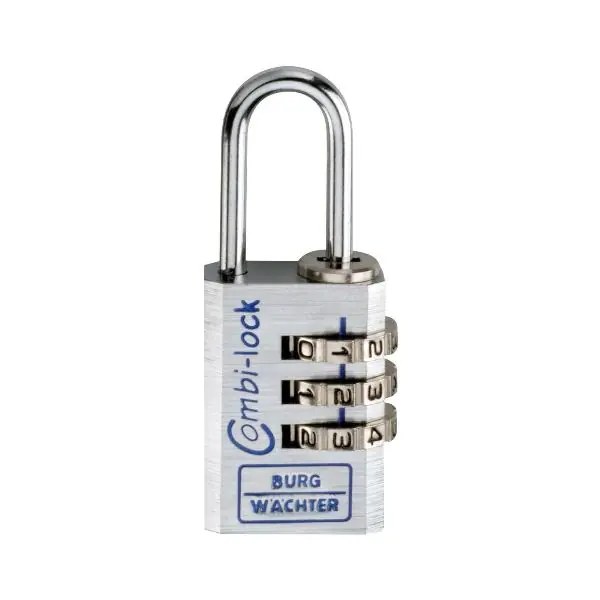 Vrácení Zdarma BURG-WÄCHTER visací zámek Combi Lock 90 CR, 30 mm SB