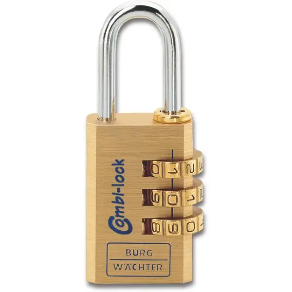 Novinka BURG-WÄCHTER numerický visací zámek 80 Combi Lock, nastavitelný, šířka 30 mm