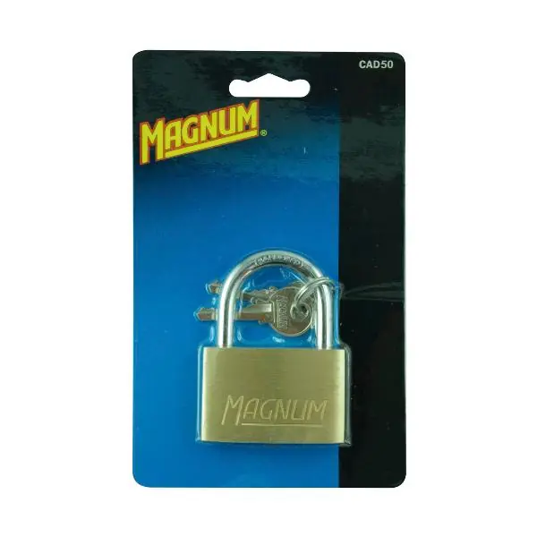 Levný Visací zámek MASTER LOCK 50 CAD Magnum, mosaz, br. 50 mm, různé zamykání SB