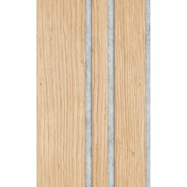 Cenová Bomba Akustický panel Plus vzor s měkkým okrajem přírodní dub surový / šedý