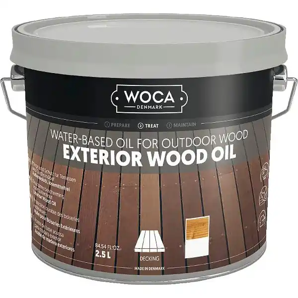 WOCA Exterior olej, antracit 2,5 l Zlevněný