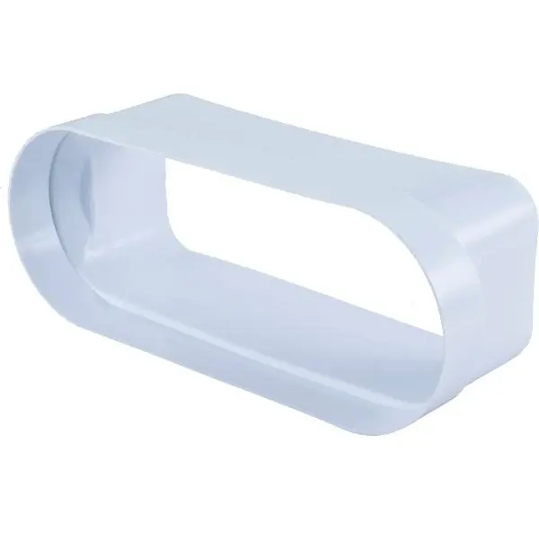 OPTIMAIRO Adaptér pro ploché potrubí 222 x 89/Bora plast bílý Must-Have