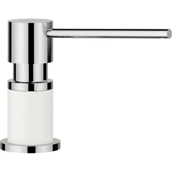 Nejlepší Volba BLANCO dávkovač saponátu Lato, 300 ml, bílý/chrom