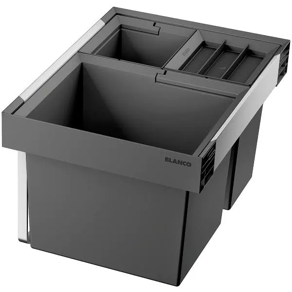 Bezpečná Platba BLANCO odpadkový koš Flexon II Low 50/3 KB 500 mm