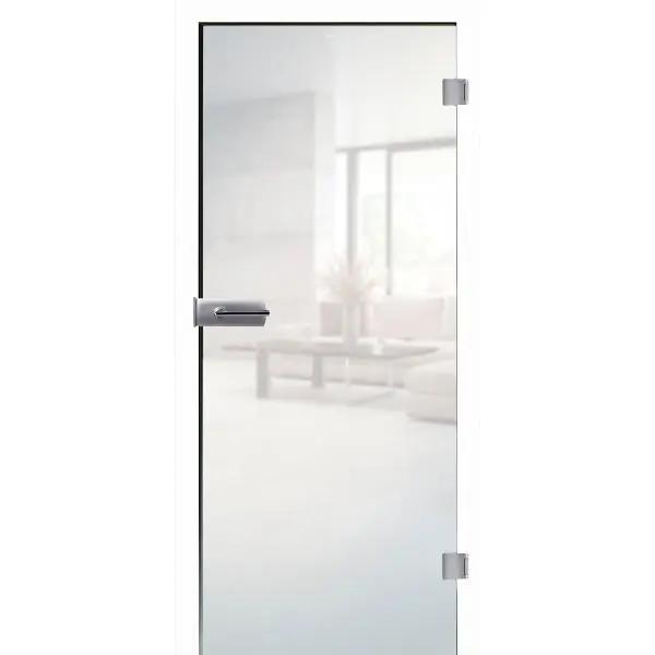 Levný Celoskleněné dveře satinované VRD 921/2013/8 mm ESG, pravé