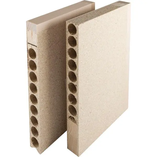 KUNEX Dveřní polot. Optimal, trub. dřevotř, břez. dýha, vnější roz. 1050/2030 mm Vrácení Zdarma