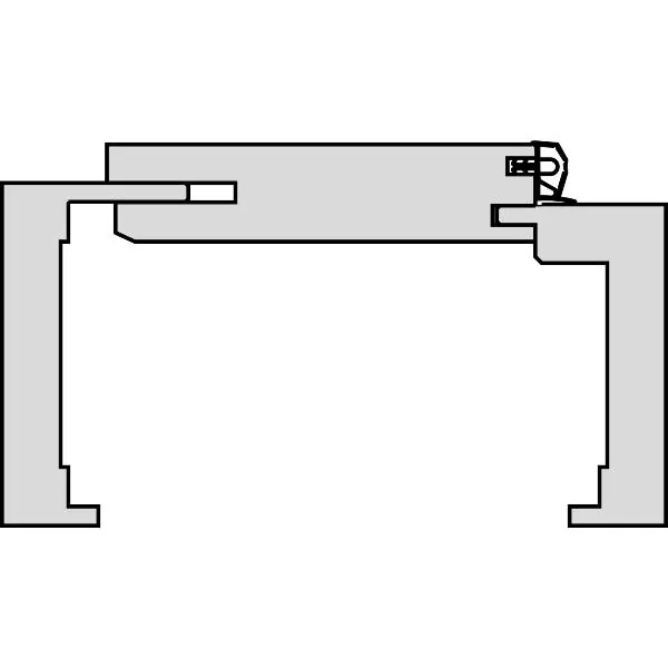 Ověřený SOLIDO hotová dřevěná zárubeň Creativ E divoký dub lak. Pr 850/2010/285 mm