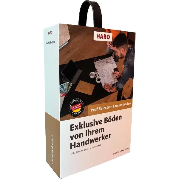 HARO Profi Selection laminát vzorník Pouze Dnes