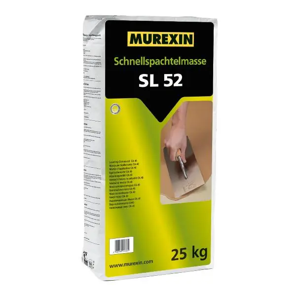 MUREXIN Nivelační hmota expresní SL 52, 25 kg Vrácení Zdarma