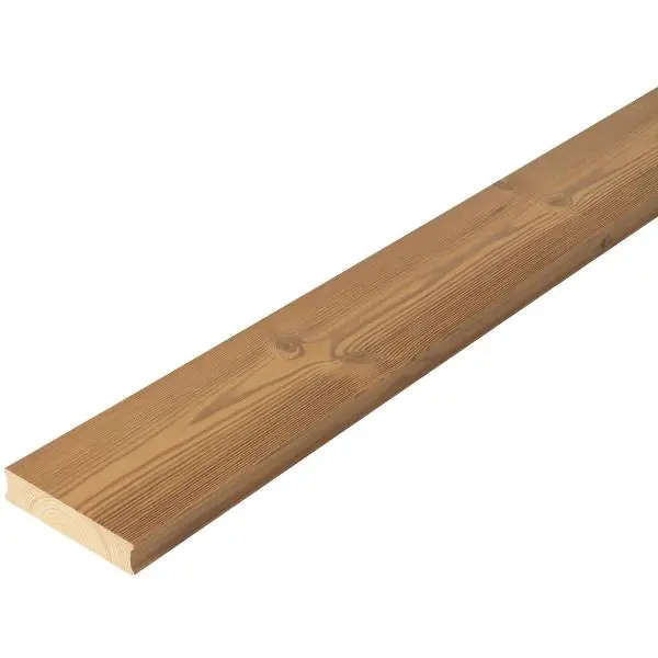 Časově Omezené SECA Terasová prkna, tepelně upravená borovice, kartáčovaná, 3600 mm