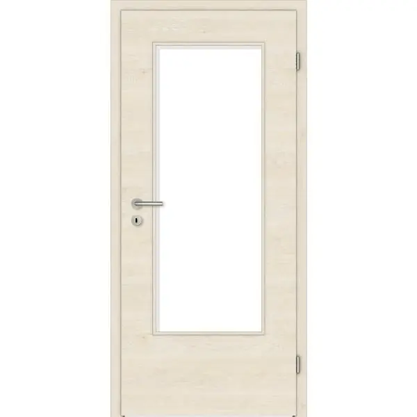 Koupit Online DONAU Soft interier. dveře CPL perlová Authentic příčně sklo/A PR 750/2030 mm