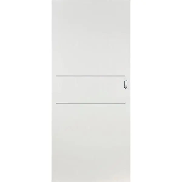 Must-Have DONAU Soft posuvné dveře CPL bílé 9016, 2 dekor. lišty, 720x2070 mm