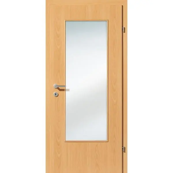 Aktuální SOLIDO Smart interiér. dveře CPL buk selský podélně sklo A Pr VRD 950/2030 mm