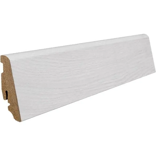 Must-Have DISANO laminátová soklová lišta dub Emilia bílý, voděodolná 19/58