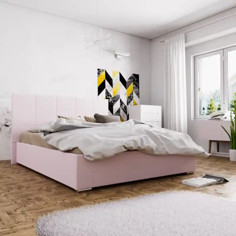 Cenový Hit Manželská postel 180x200 FLEK 4 - růžová