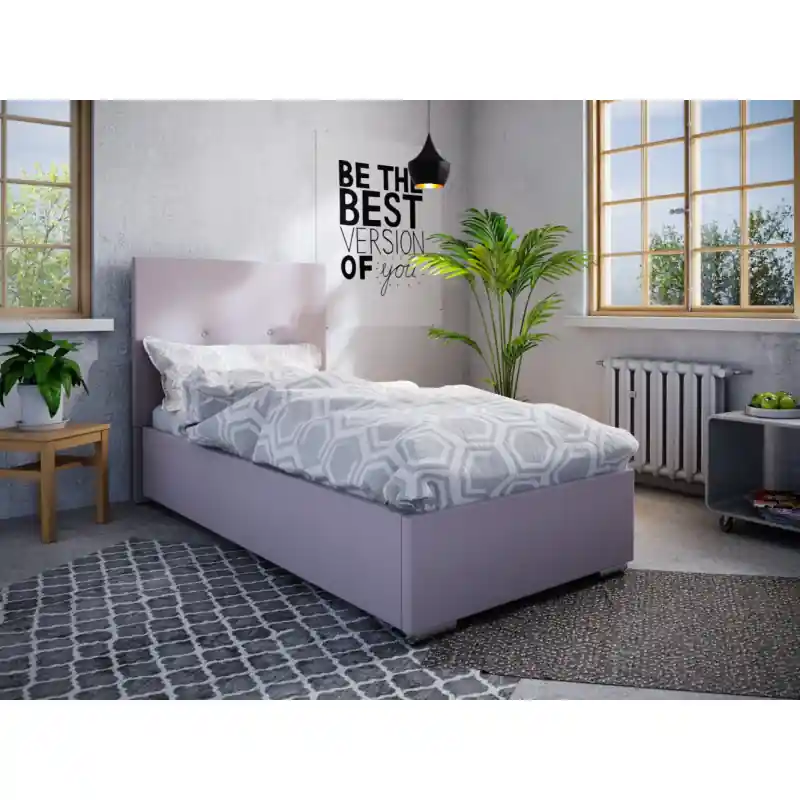 Jednolůžková postel 80x200 FLEK 2 - růžová Novinka